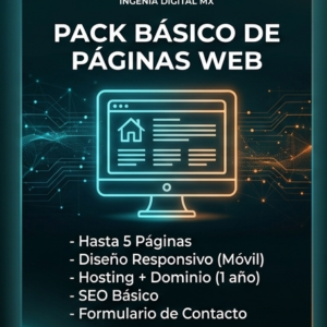 pack básico de páginas web